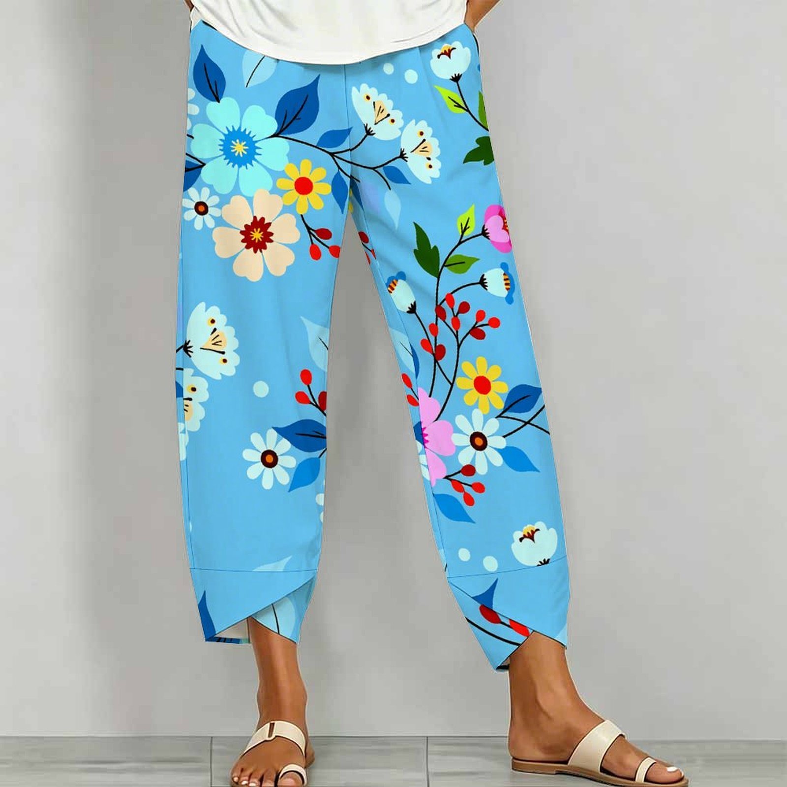 Fashion Street Yoga - Elegant Sport Pants Street Fashion Trousers