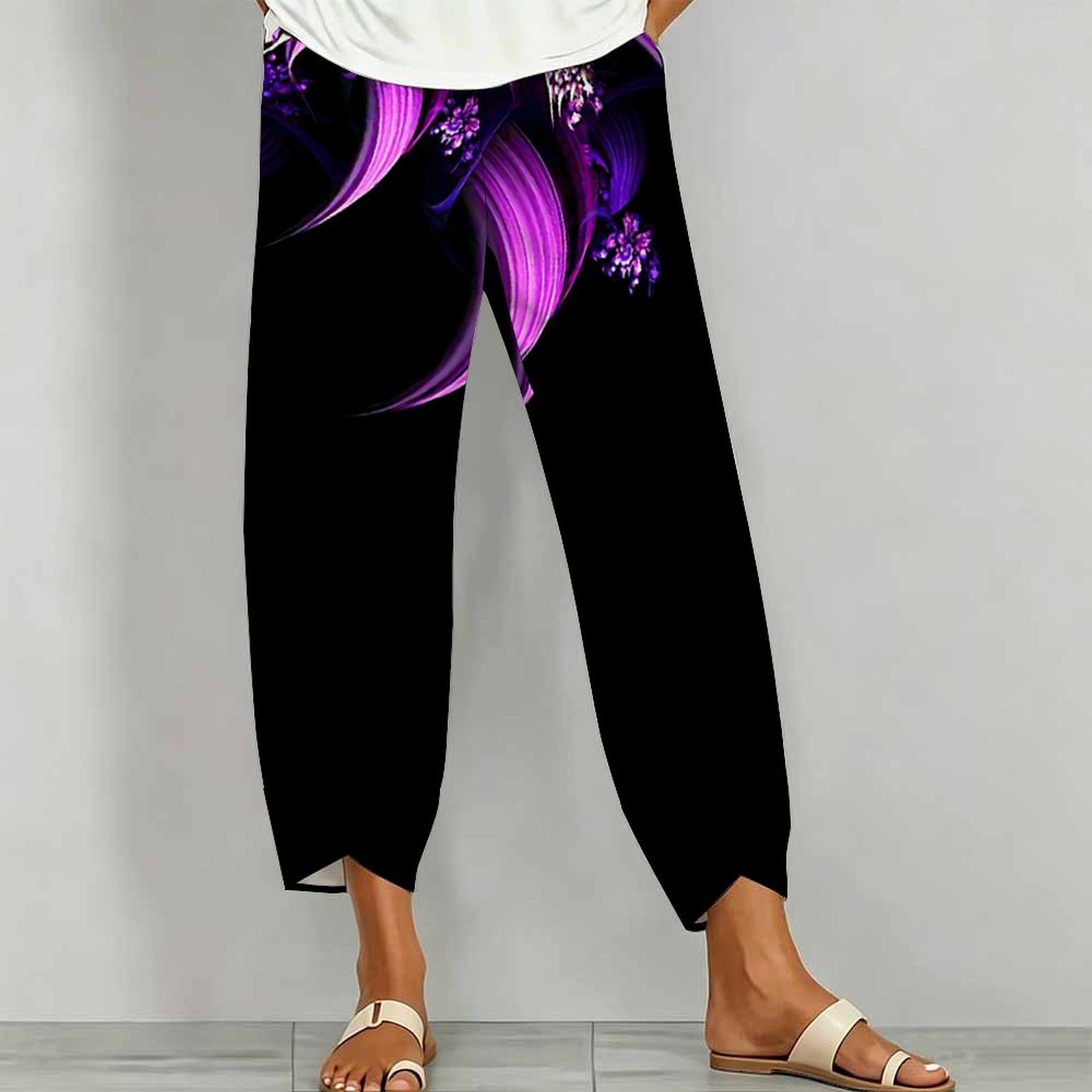 Fashion Street Yoga - Elegant Sport Pants Street Fashion Trousers