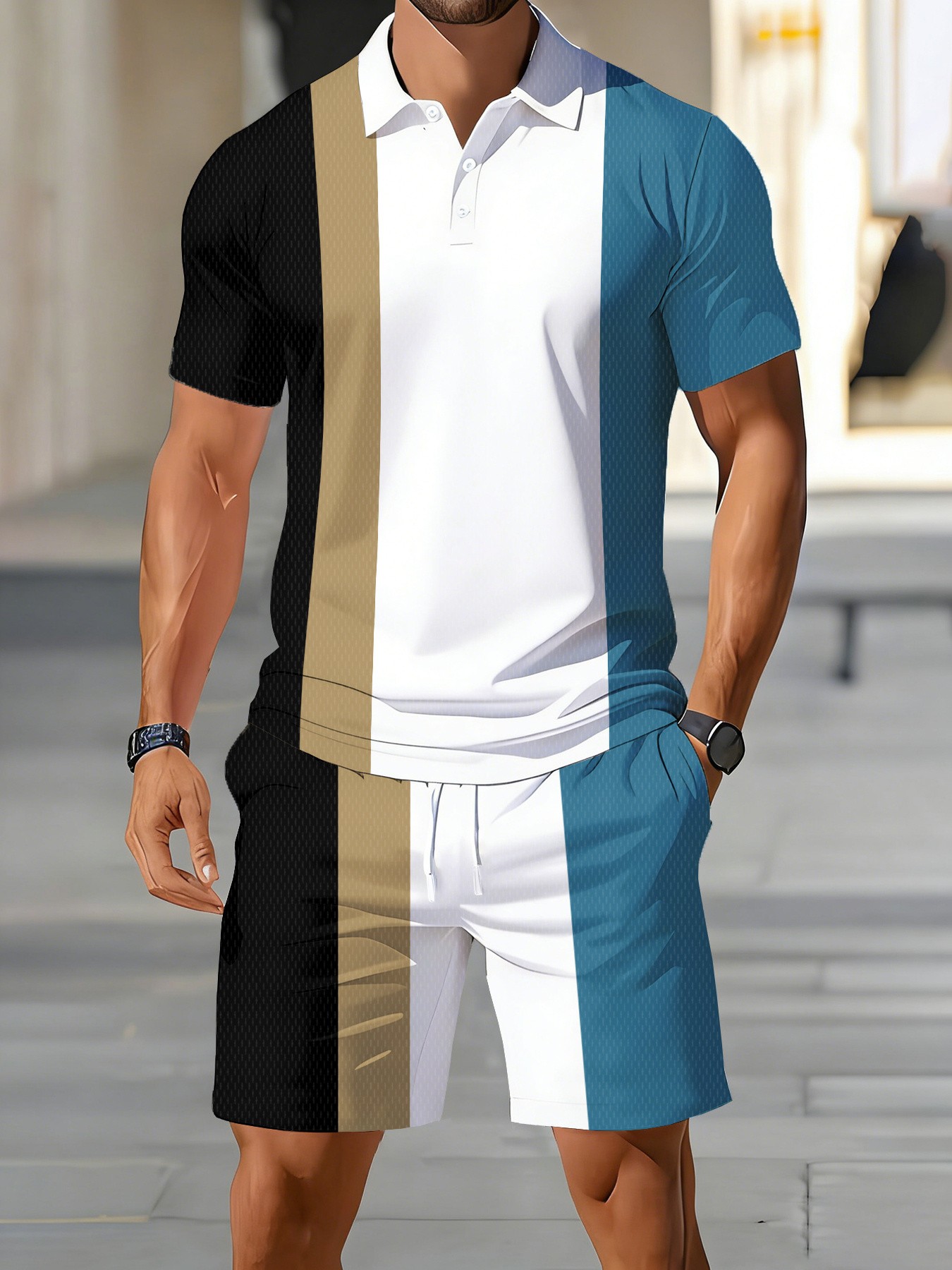 Street Fashion For 2026 - 2026 Summer New Men's Polo Shirt