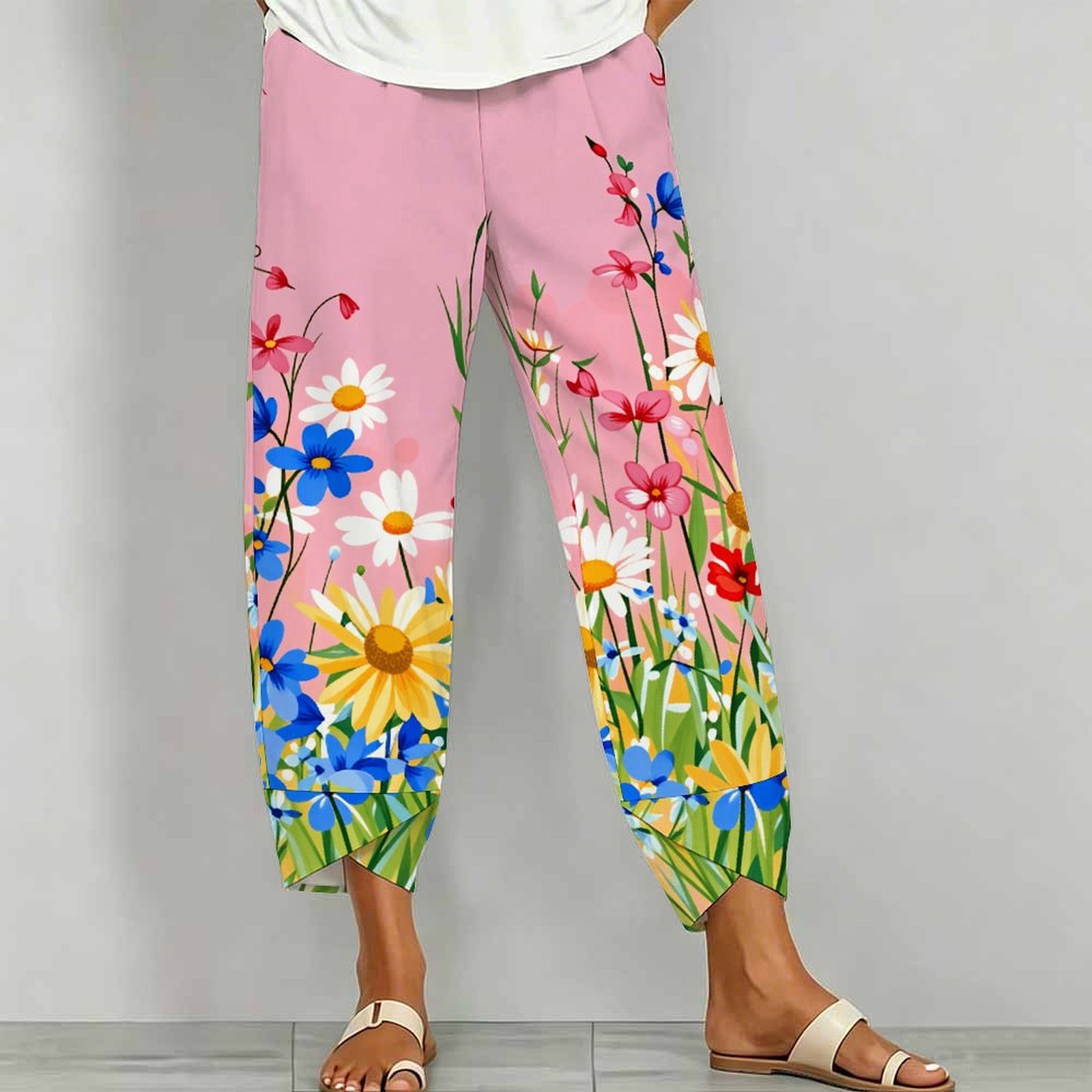 Fashion Street Yoga - Elegant Sport Pants Street Fashion Trousers