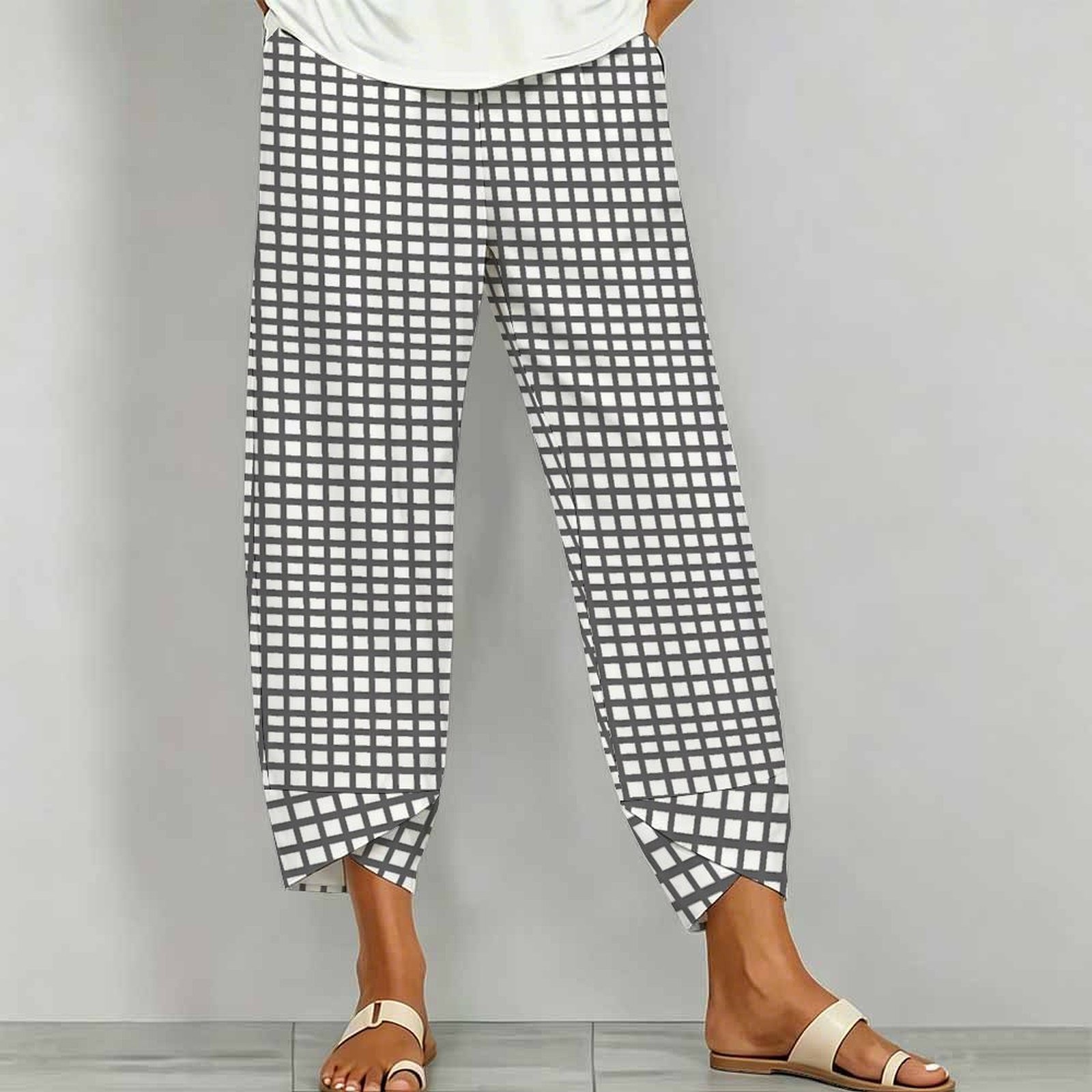 Fashion Street Yoga - Fashion Trousers Retro Printed Yoga Pants