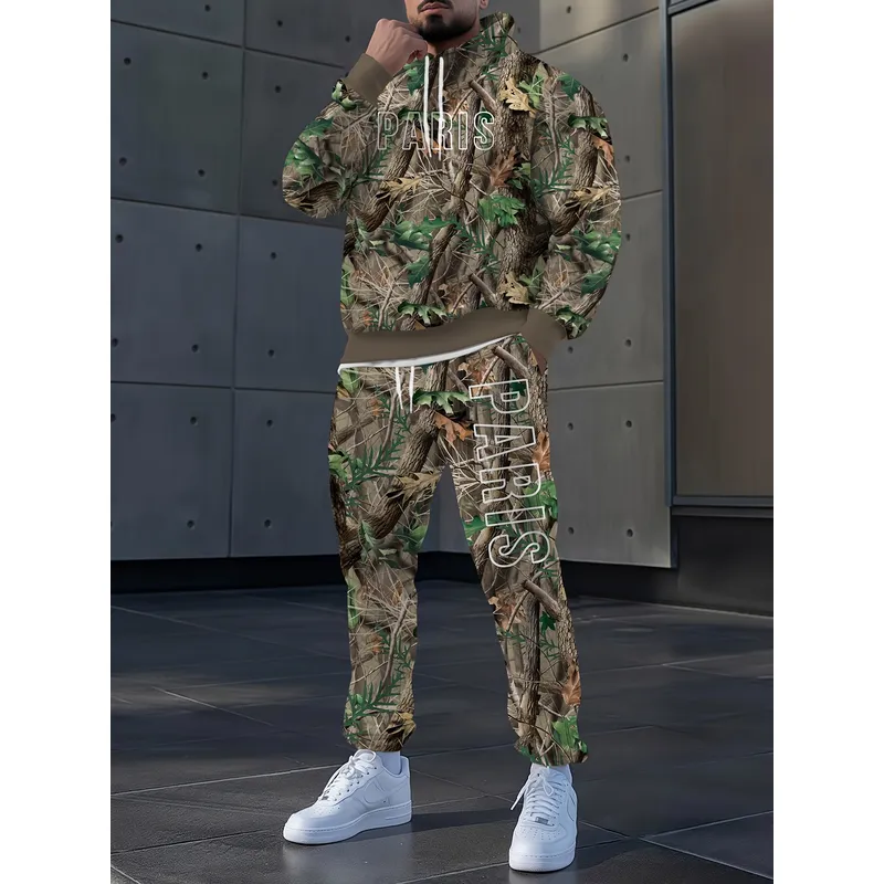 Men's 2 Piece Jungle Camouflag - đánh giá và giá Camo Pattern Set
