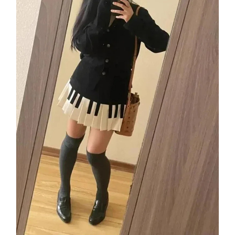 Summer Women Piano Designer Fa - đánh giá và giá Street Fashion Korean Girl