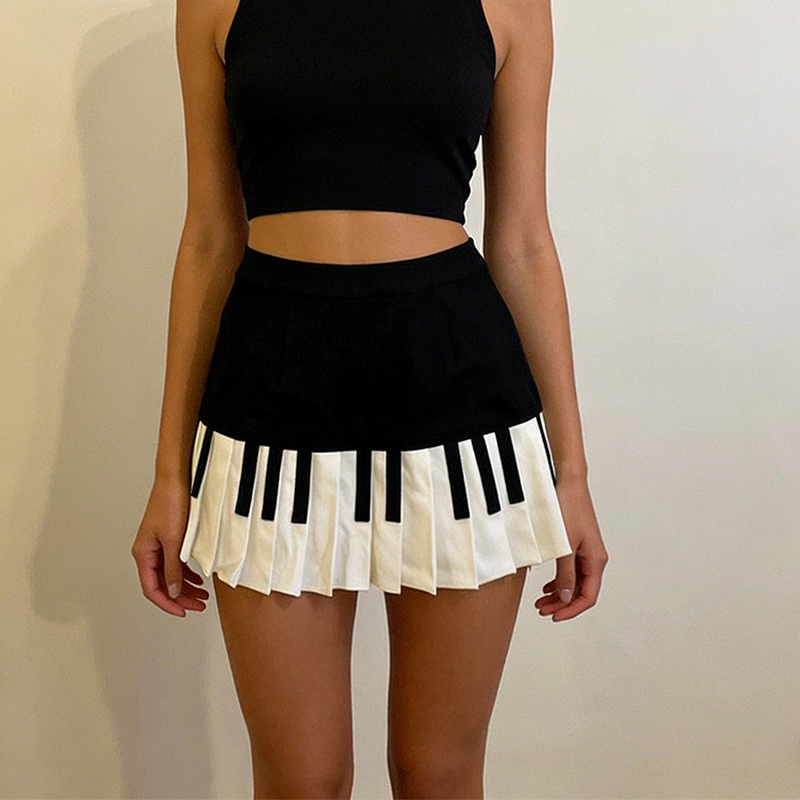 Summer Women Piano Designer Fa - đánh giá và giá Street Fashion Korean Girl