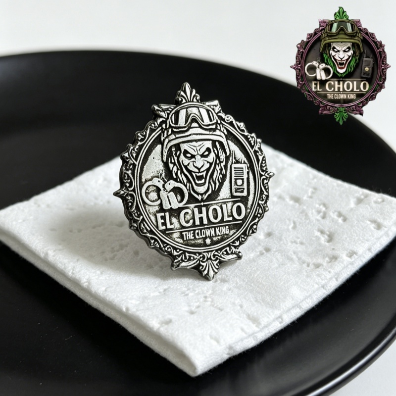 Custom Clown Logo Brooch Perso - đánh giá và giá Street Fashion Hats