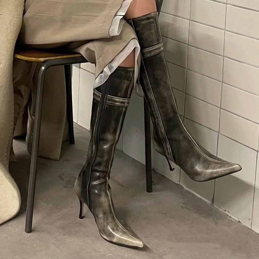 Sexy Designer Women High Boots - đánh giá và giá Street Fashion Winter