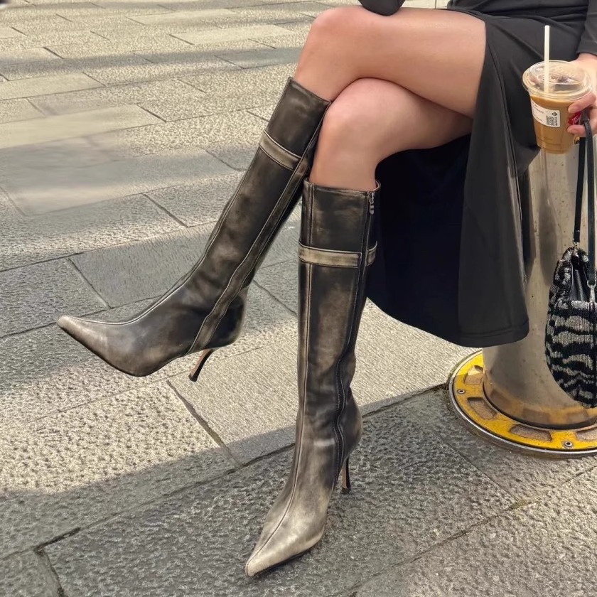 Sexy Designer Women High Boots - đánh giá và giá Street Fashion Winter