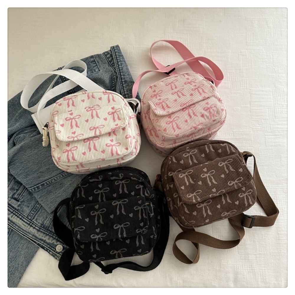Women's Corduroy Small Shoulde - đánh giá và giá Street Fashion Korean Girl