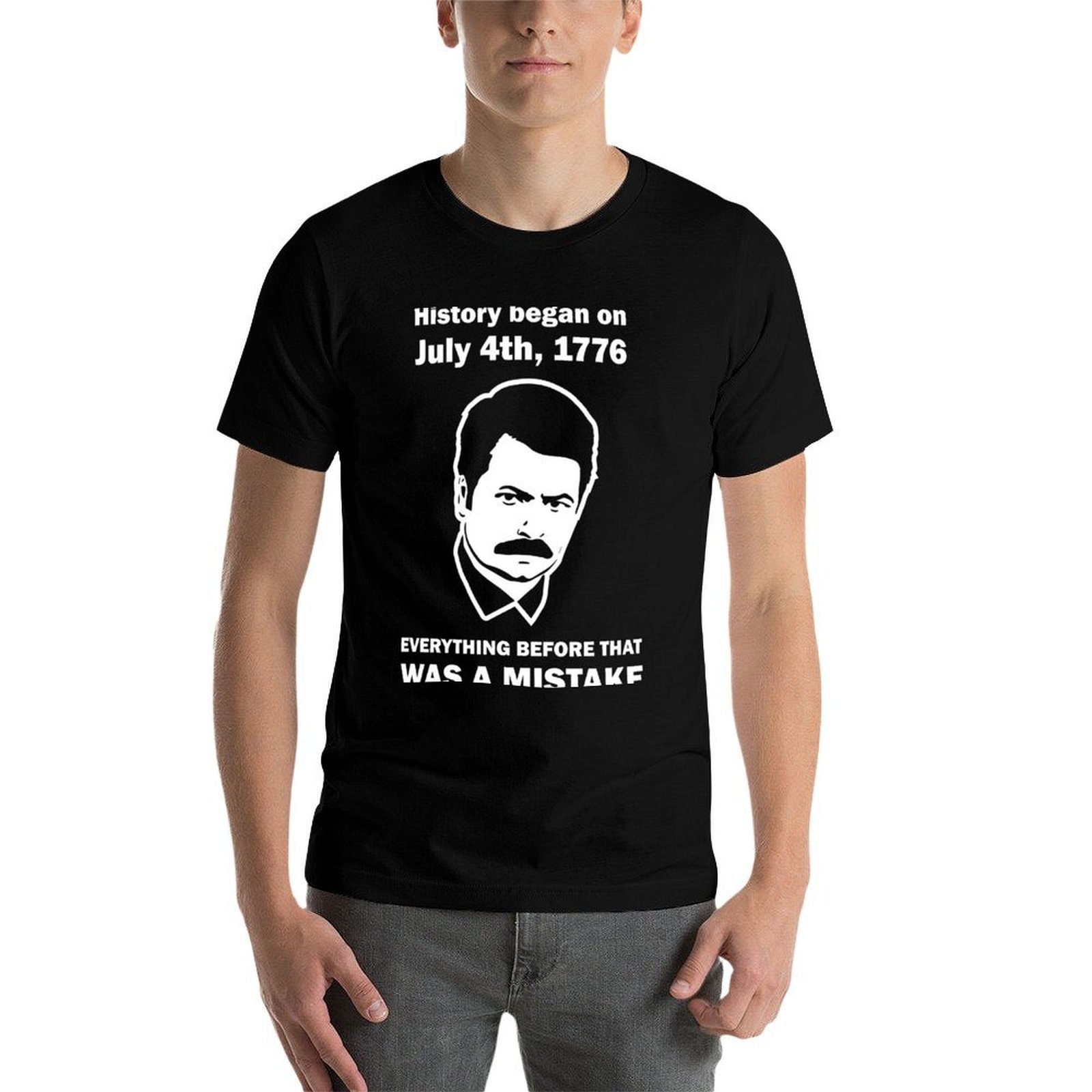 Ron Swanson History July 4 177 - đánh giá và giá Street Fashion History