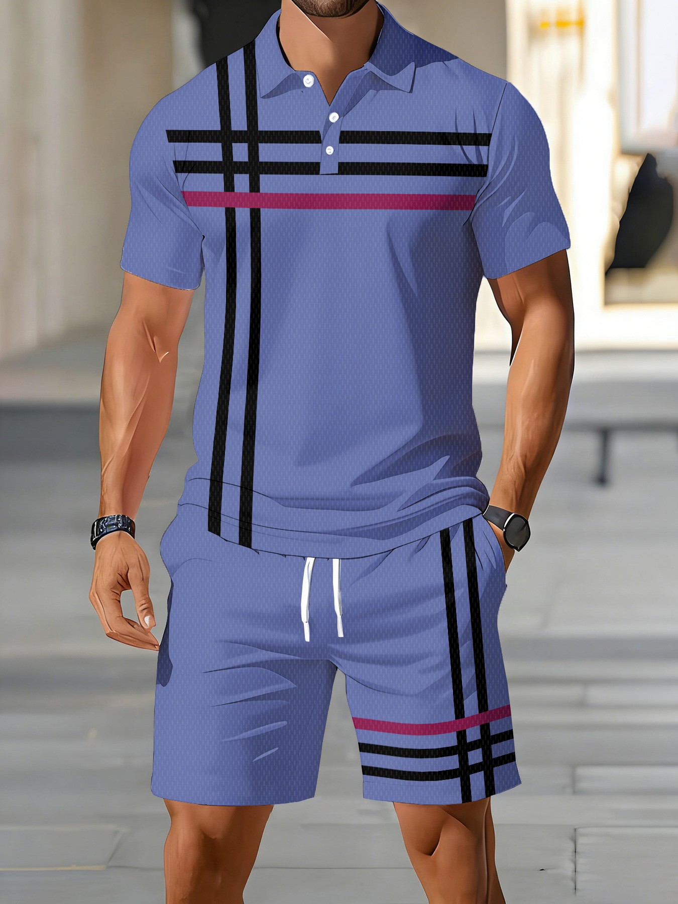 2026 Summer American Men's Pol - đánh giá và giá Street Fashion For 2026