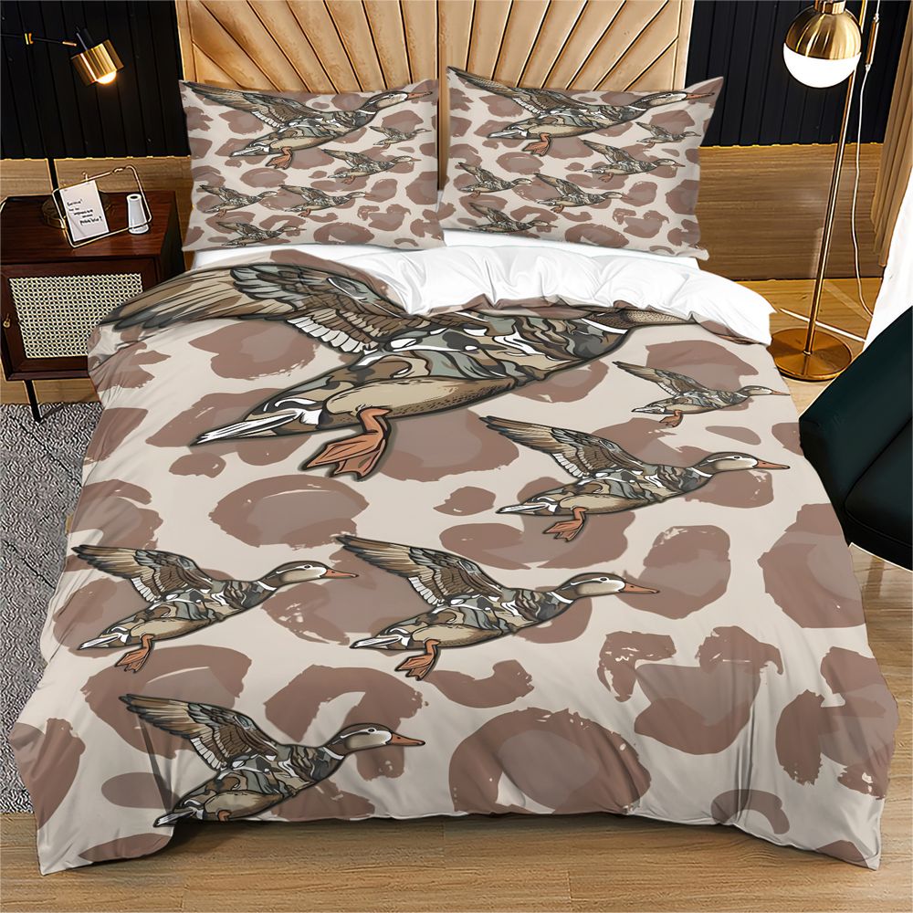 Flying Duck Duvet Cover Set Ca - đánh giá và giá Camo Pattern Set