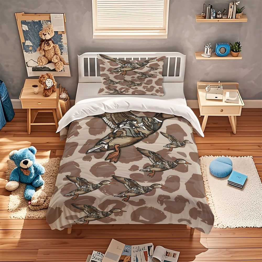 Flying Duck Duvet Cover Set Ca - đánh giá và giá Camo Pattern Set