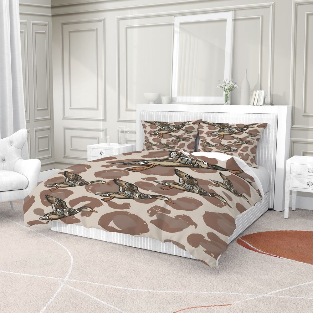 Flying Duck Duvet Cover Set Ca - đánh giá và giá Camo Pattern Set